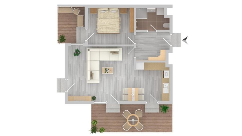 Apartament Dani-Apart Gdańsk Exteriör bild